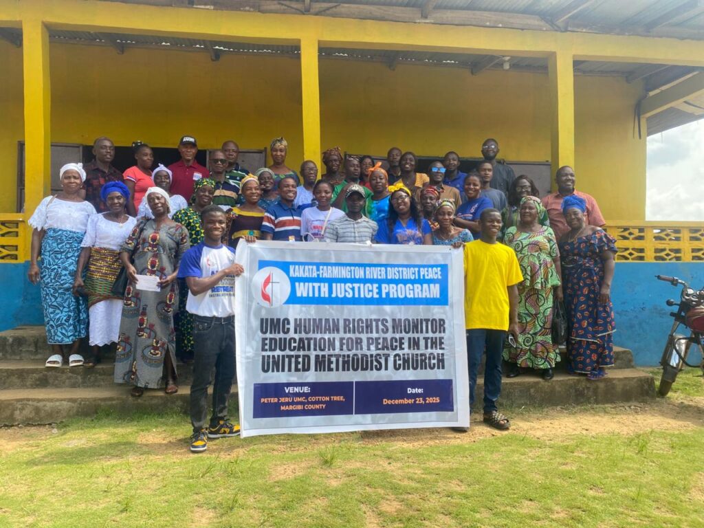 Methodist Human Rights Department Holds One-Day Intensive Peace & Reconciliation Training