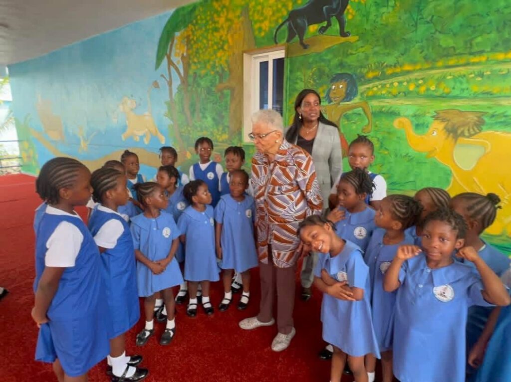 Former President Sirleaf Visits City of Hope Academy