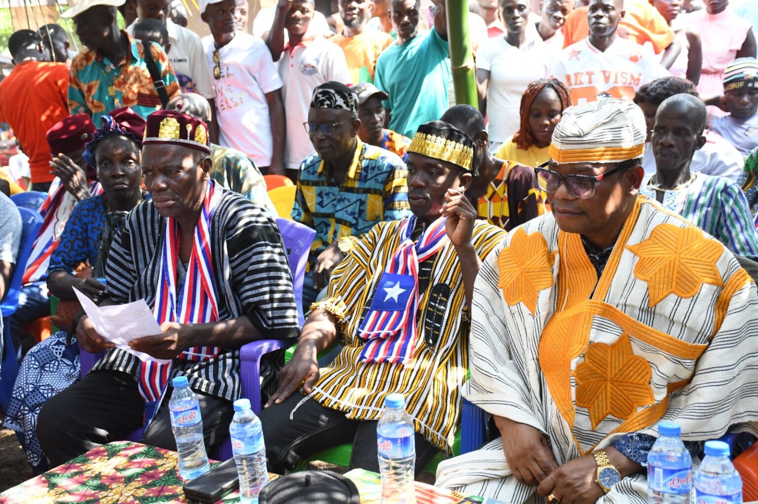 Min. Tongan Honored for Development Project In Nimba