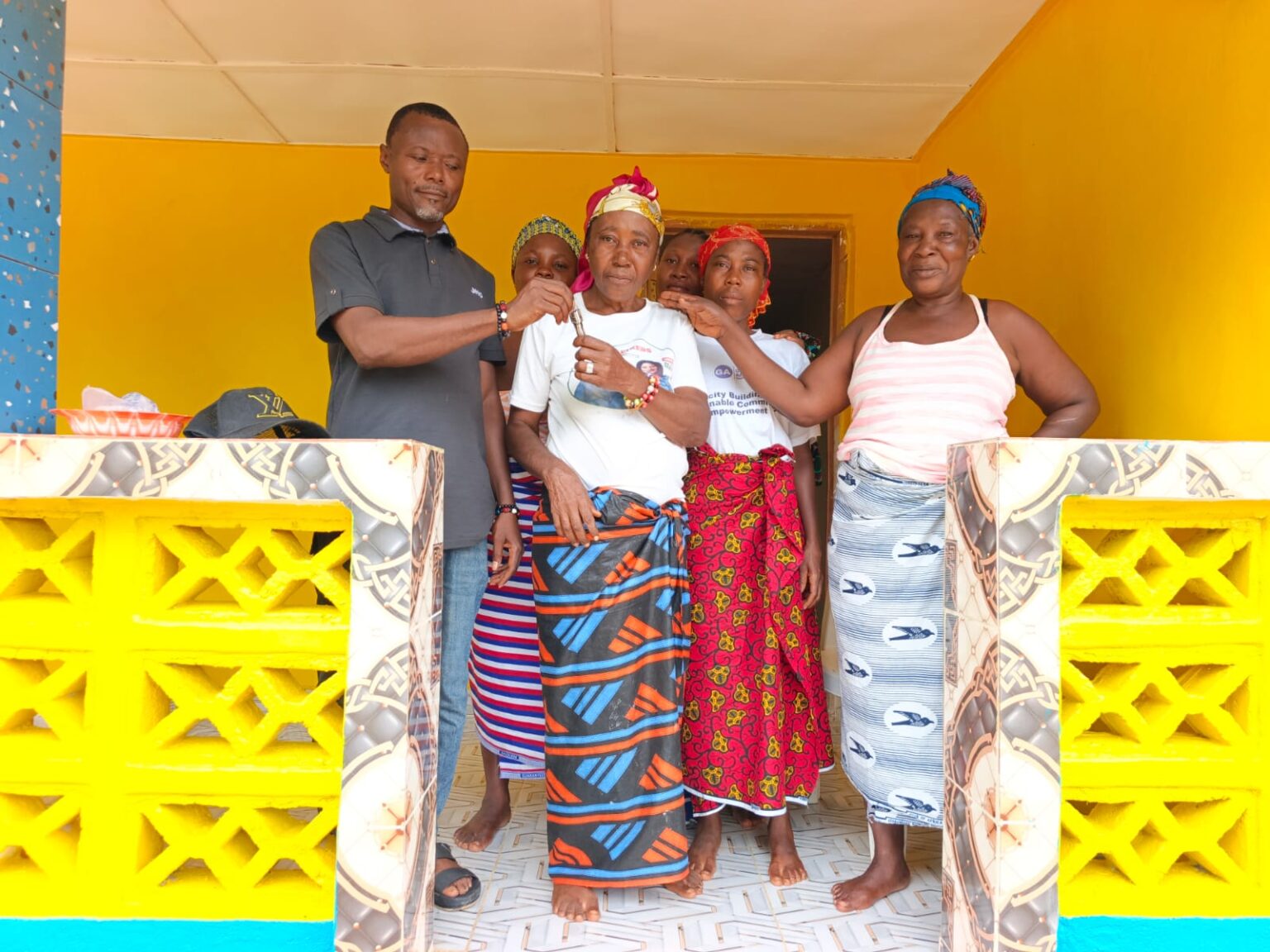 Journalist Karimu Puts Smiles On Mother’s Face: Builds $13,000 Home for in Leprosy Colony to Honor Her Wartime Sacrifices