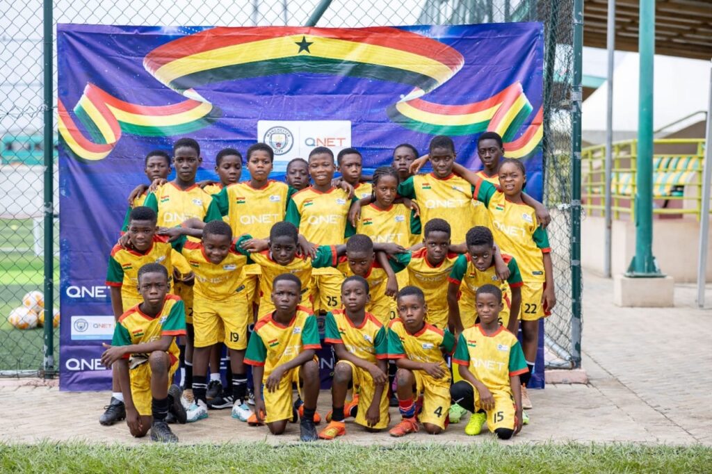 QNET, Manchester City Bring World-Class Football Coaching to Ghana’s Young Talent